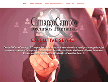 Tablet Screenshot of camargoecamposrh.com.br